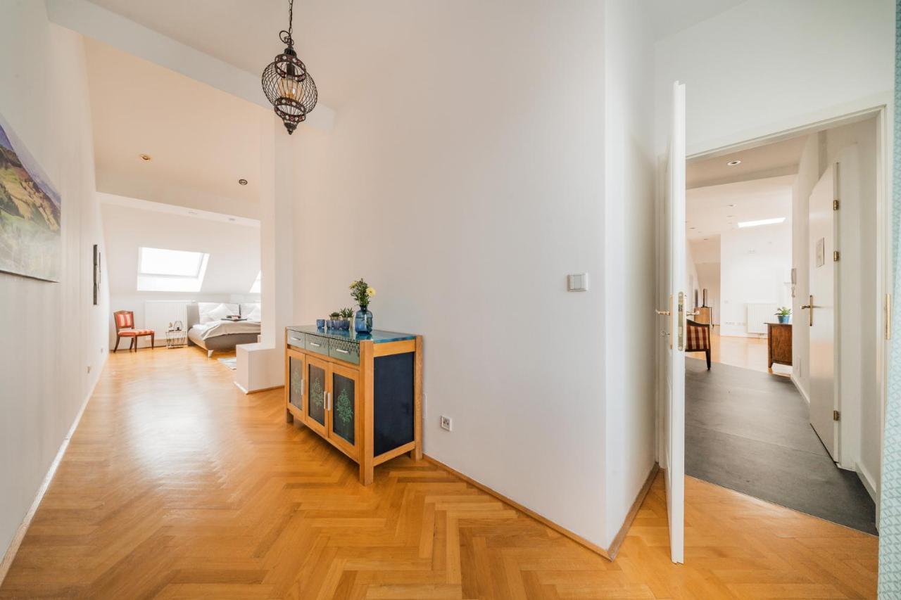 Penthouse Apartment - Sauna - Terrasse - Kamin - Ac Viena Exterior foto